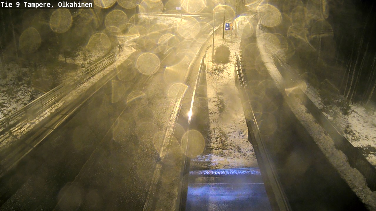 Weather Camera Image Road 9 Tampere, Olkahinen, Tampere, Pirkanmaa