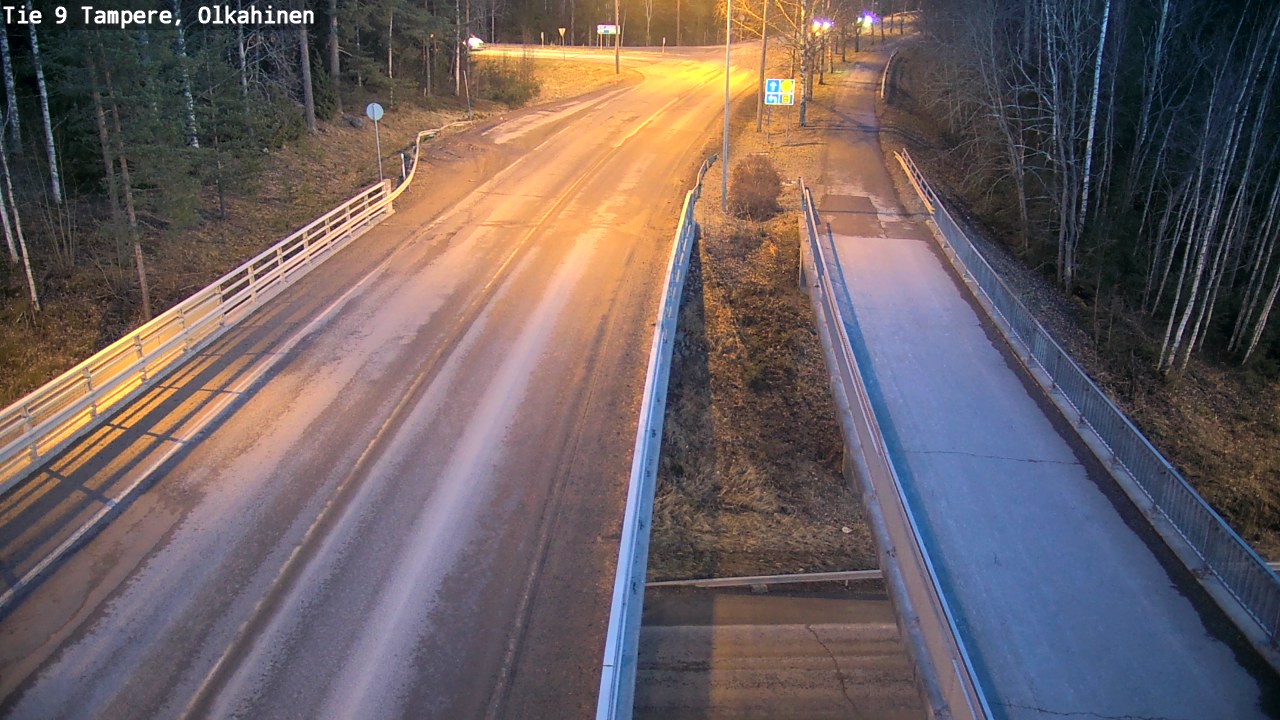 Weather Camera Image Väg 9 Tammerfors, Olkahinen, Tampere, Pirkanmaa