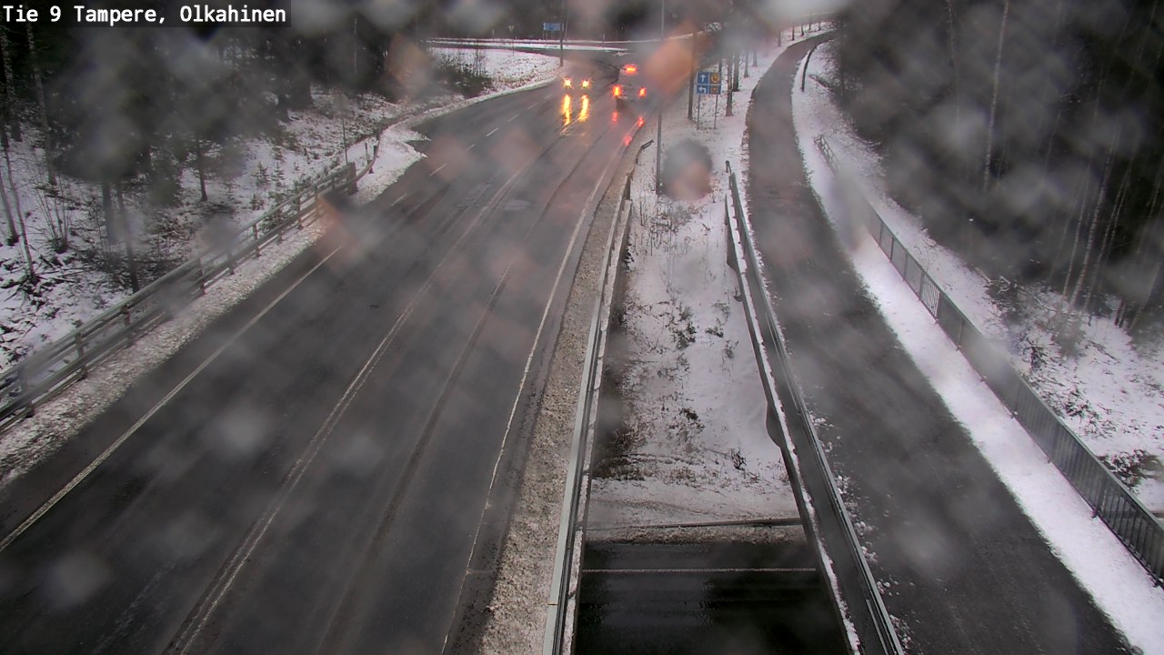 Weather Camera Image Road 9 Tampere, Olkahinen, Tampere, Pirkanmaa