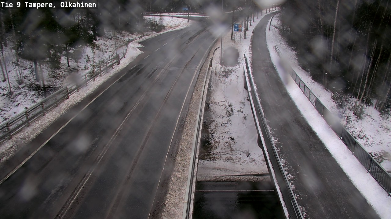 Weather Camera Image Road 9 Tampere, Olkahinen, Tampere, Pirkanmaa