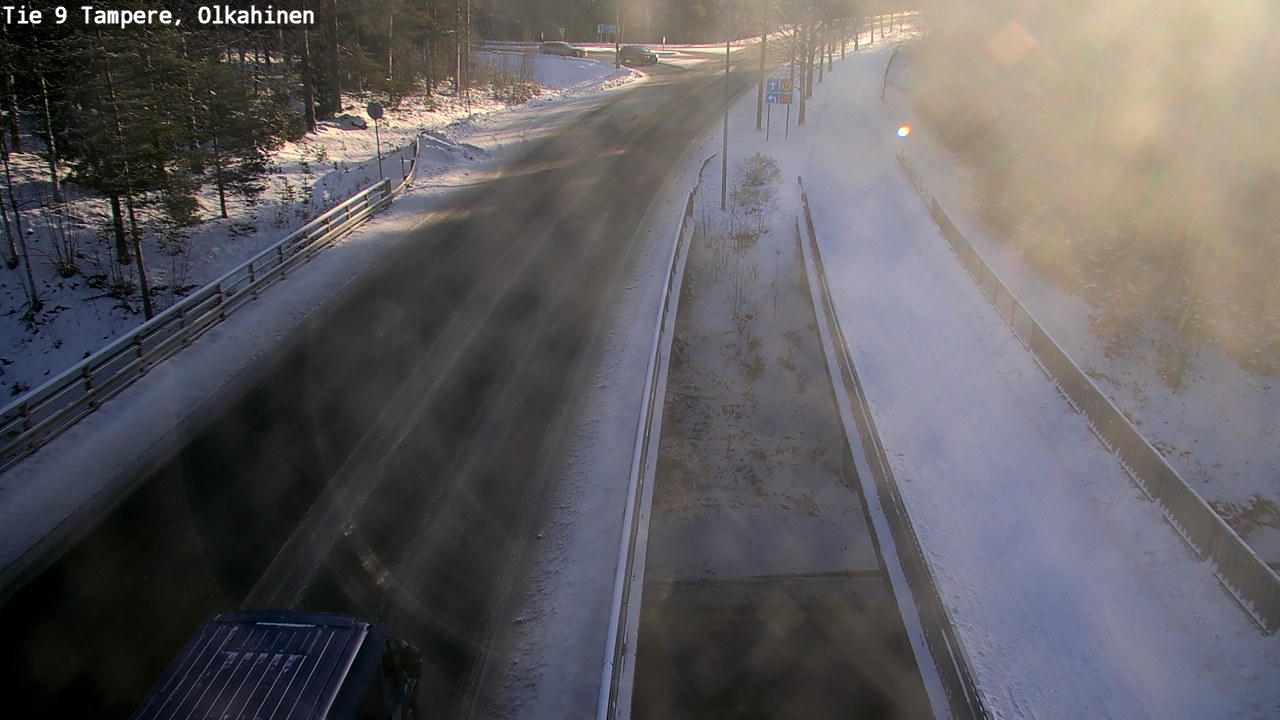 Weather Camera Image Road 9 Tampere, Olkahinen, Tampere, Pirkanmaa