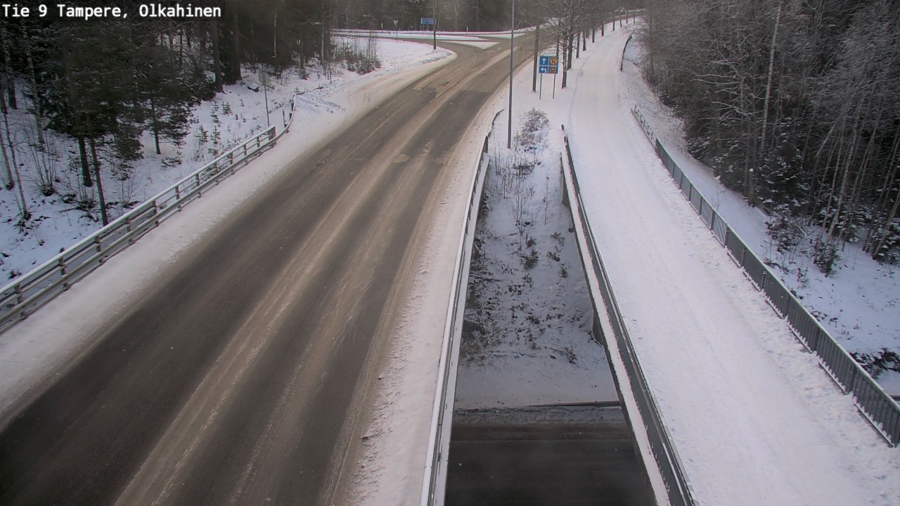 Weather Camera Image Road 9 Tampere, Olkahinen, Tampere, Pirkanmaa