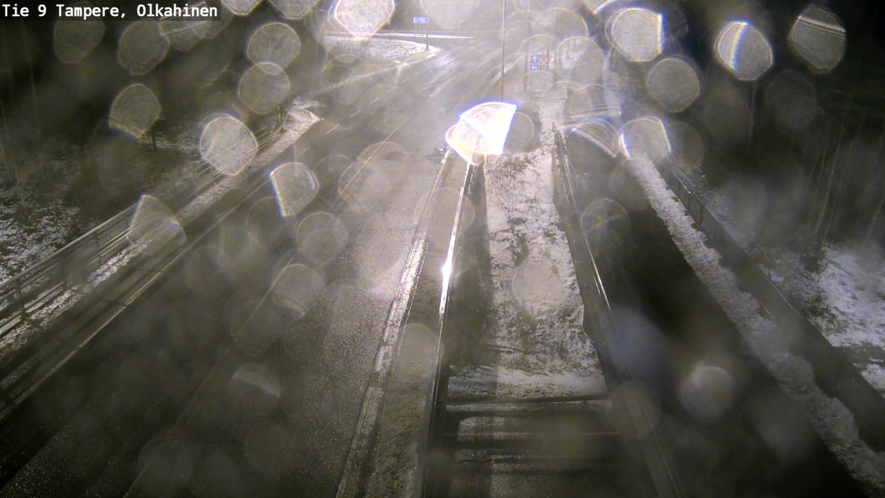 Weather Camera Image Road 9 Tampere, Olkahinen, Tampere, Pirkanmaa