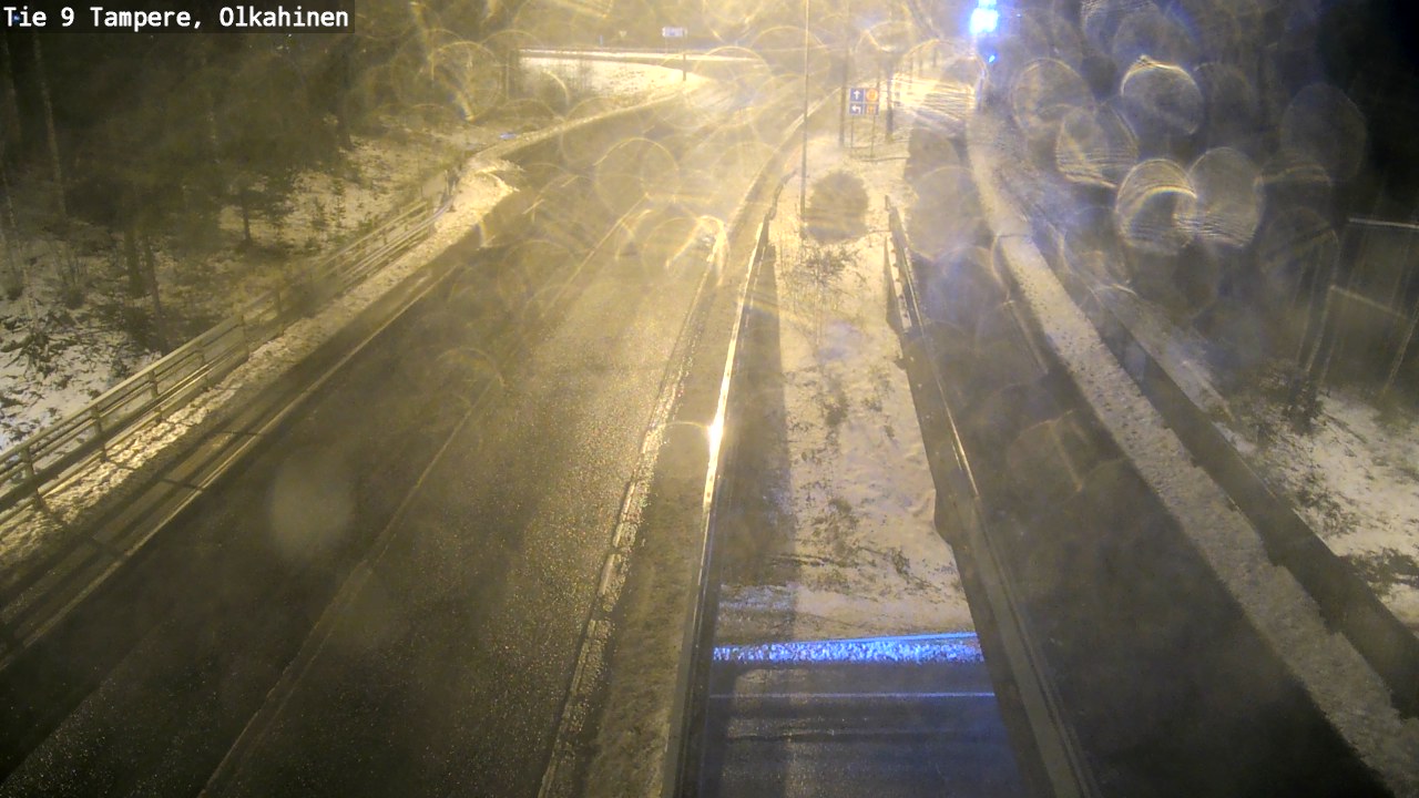 Weather Camera Image Road 9 Tampere, Olkahinen, Tampere, Pirkanmaa