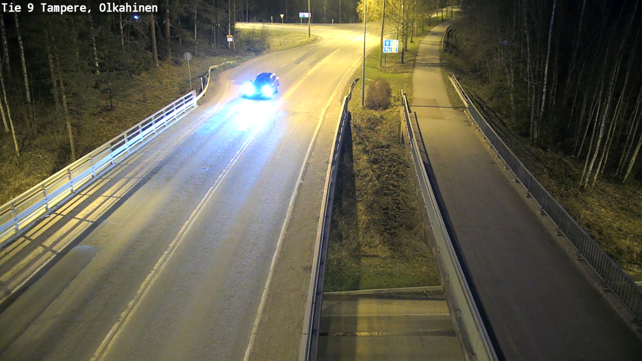 Weather Camera Image Väg 9 Tammerfors, Olkahinen, Tampere, Pirkanmaa