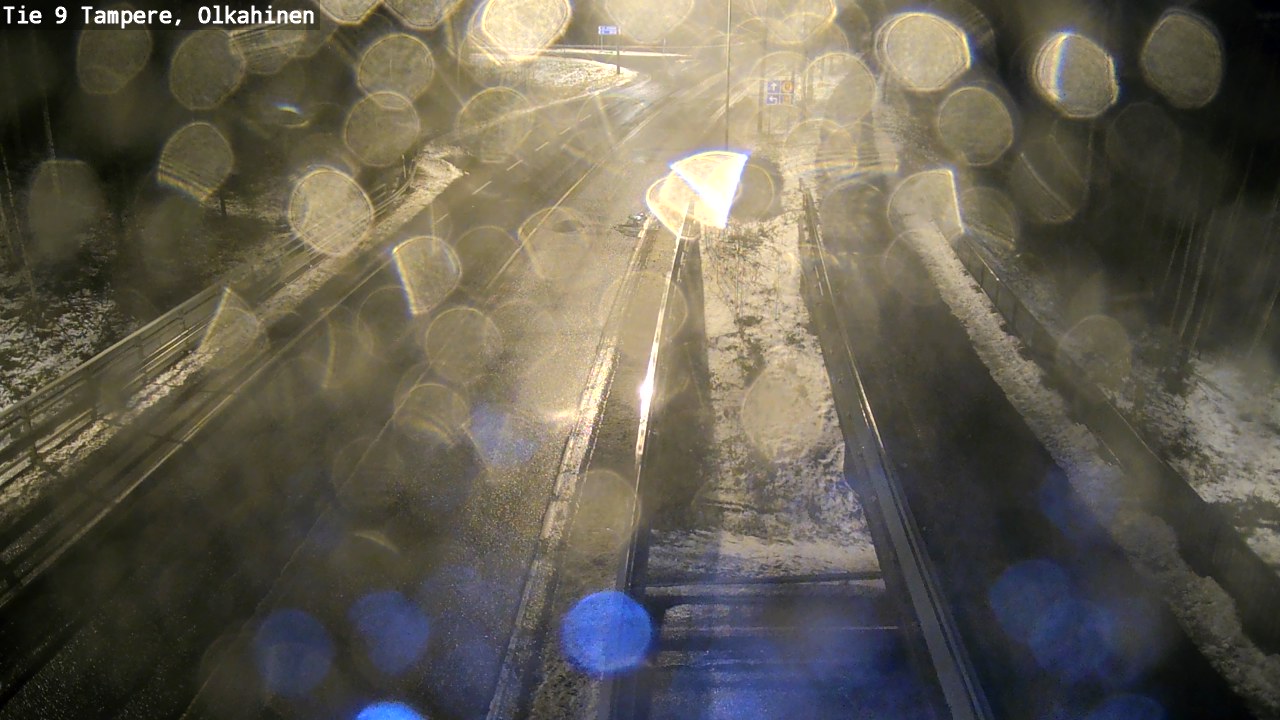 Weather Camera Image Road 9 Tampere, Olkahinen, Tampere, Pirkanmaa