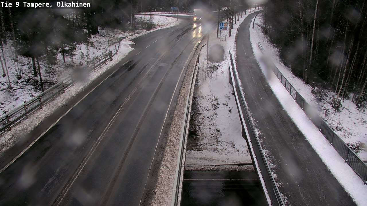 Weather Camera Image Road 9 Tampere, Olkahinen, Tampere, Pirkanmaa