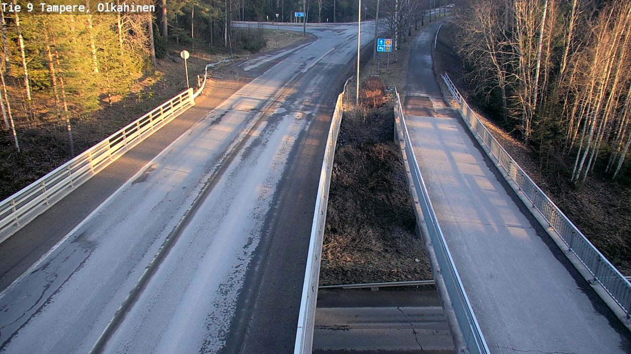 Weather Camera Image Road 9 Tampere, Olkahinen, Tampere, Pirkanmaa