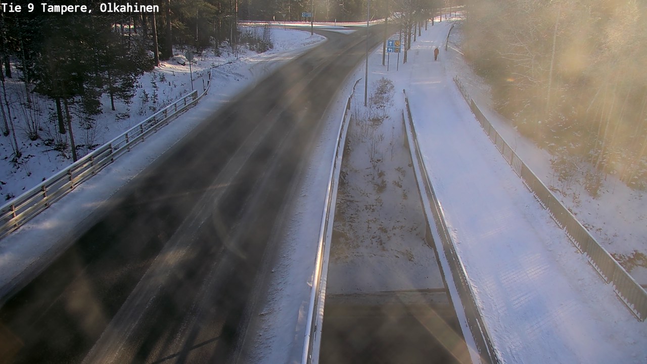 Weather Camera Image Road 9 Tampere, Olkahinen, Tampere, Pirkanmaa