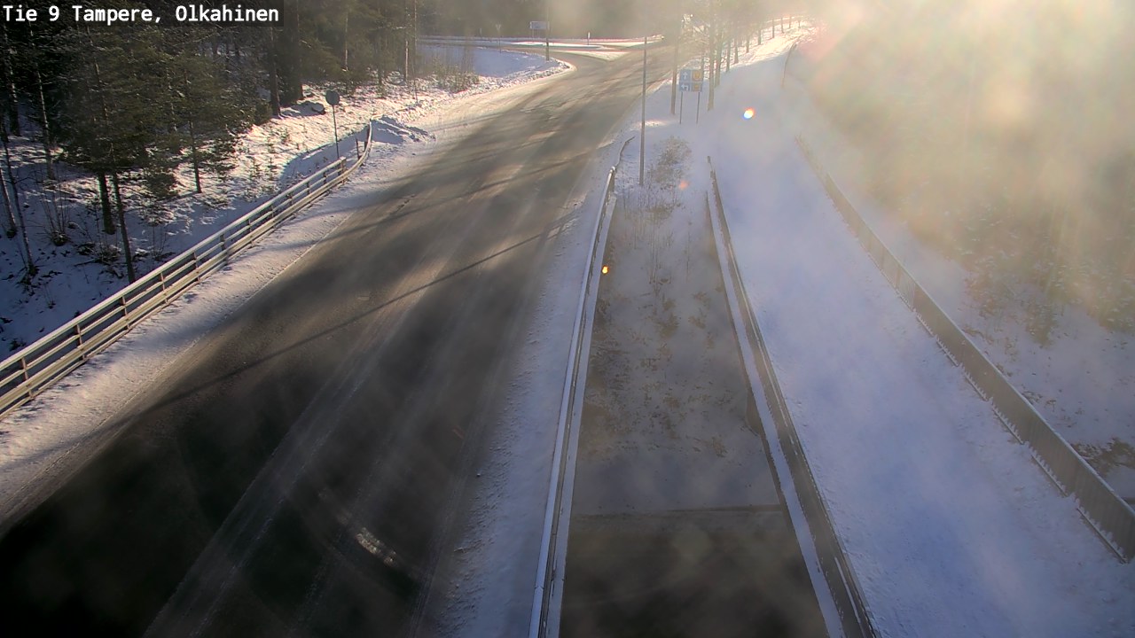 Weather Camera Image Road 9 Tampere, Olkahinen, Tampere, Pirkanmaa