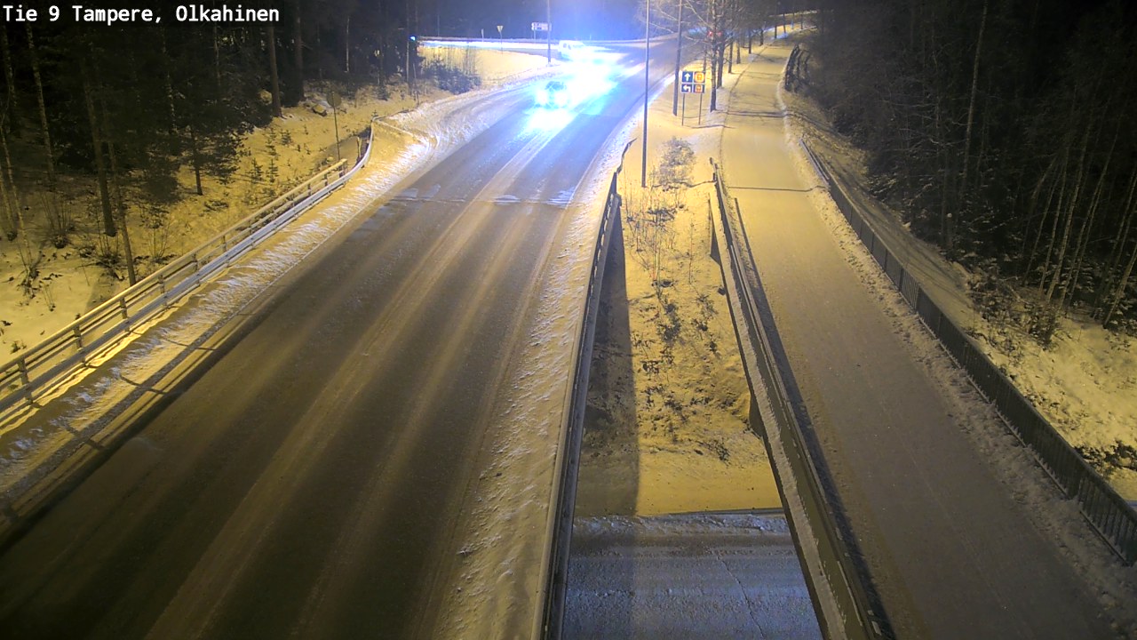 Weather Camera Image Road 9 Tampere, Olkahinen, Tampere, Pirkanmaa