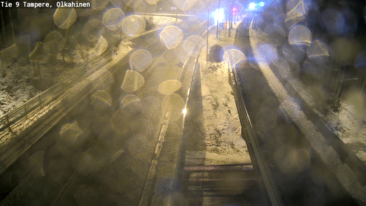 Weather Camera Image Road 9 Tampere, Olkahinen, Tampere, Pirkanmaa
