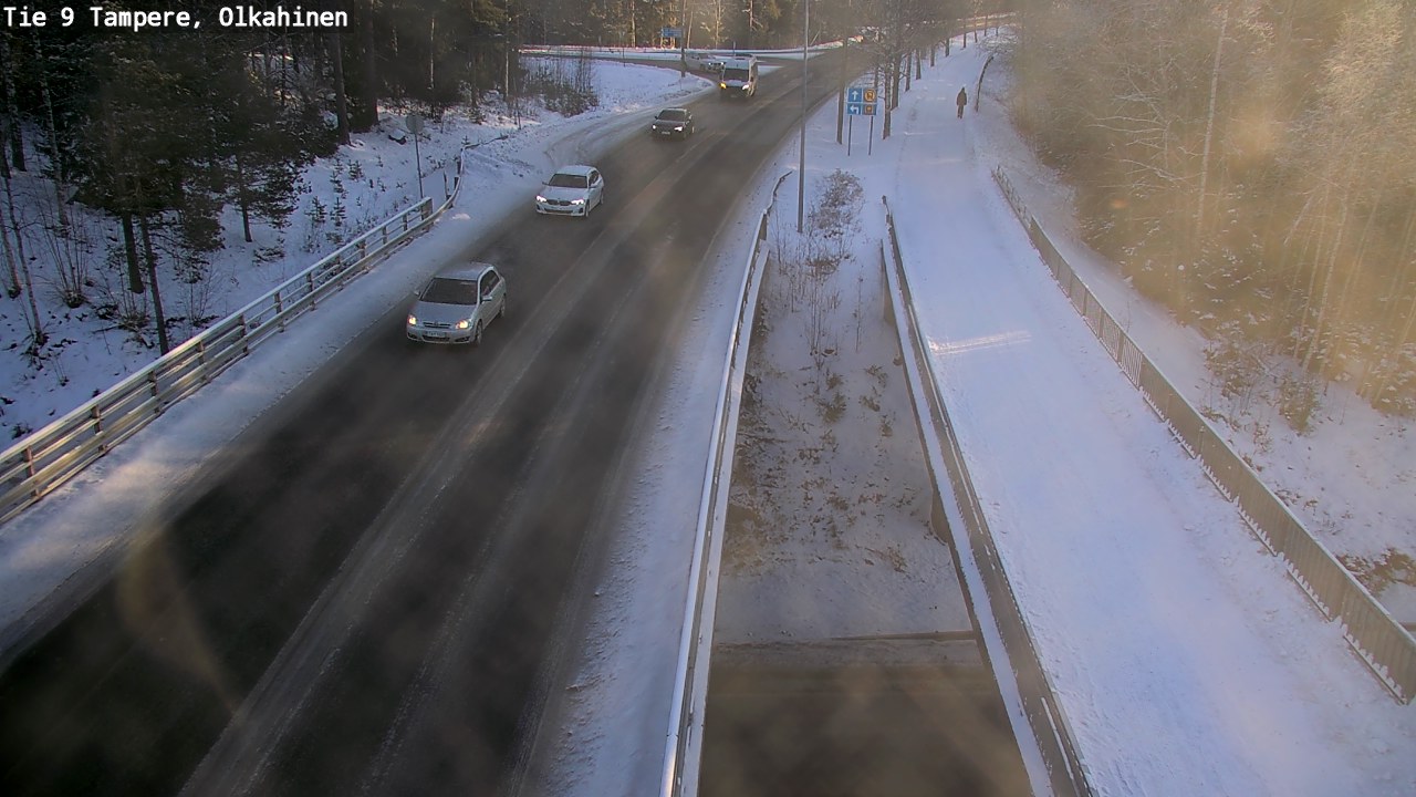 Weather Camera Image Road 9 Tampere, Olkahinen, Tampere, Pirkanmaa