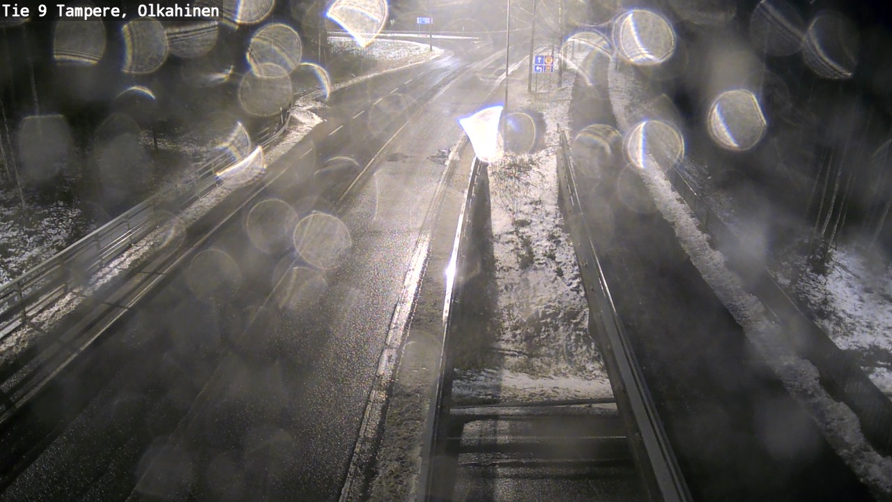 Weather Camera Image Road 9 Tampere, Olkahinen, Tampere, Pirkanmaa