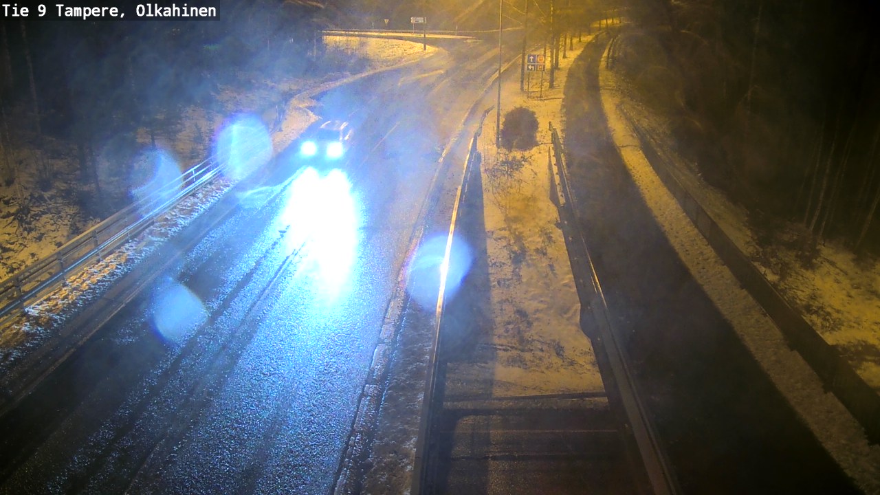 Weather Camera Image Road 9 Tampere, Olkahinen, Tampere, Pirkanmaa