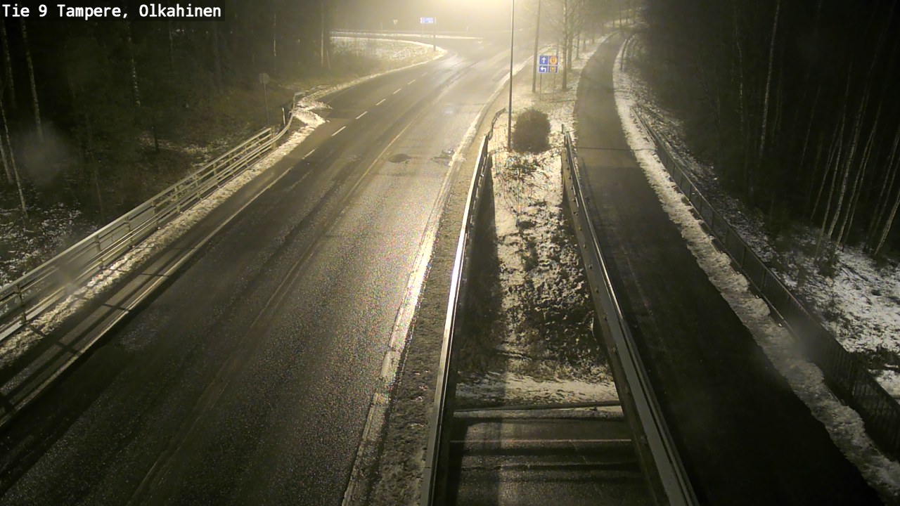 Weather Camera Image Road 9 Tampere, Olkahinen, Tampere, Pirkanmaa