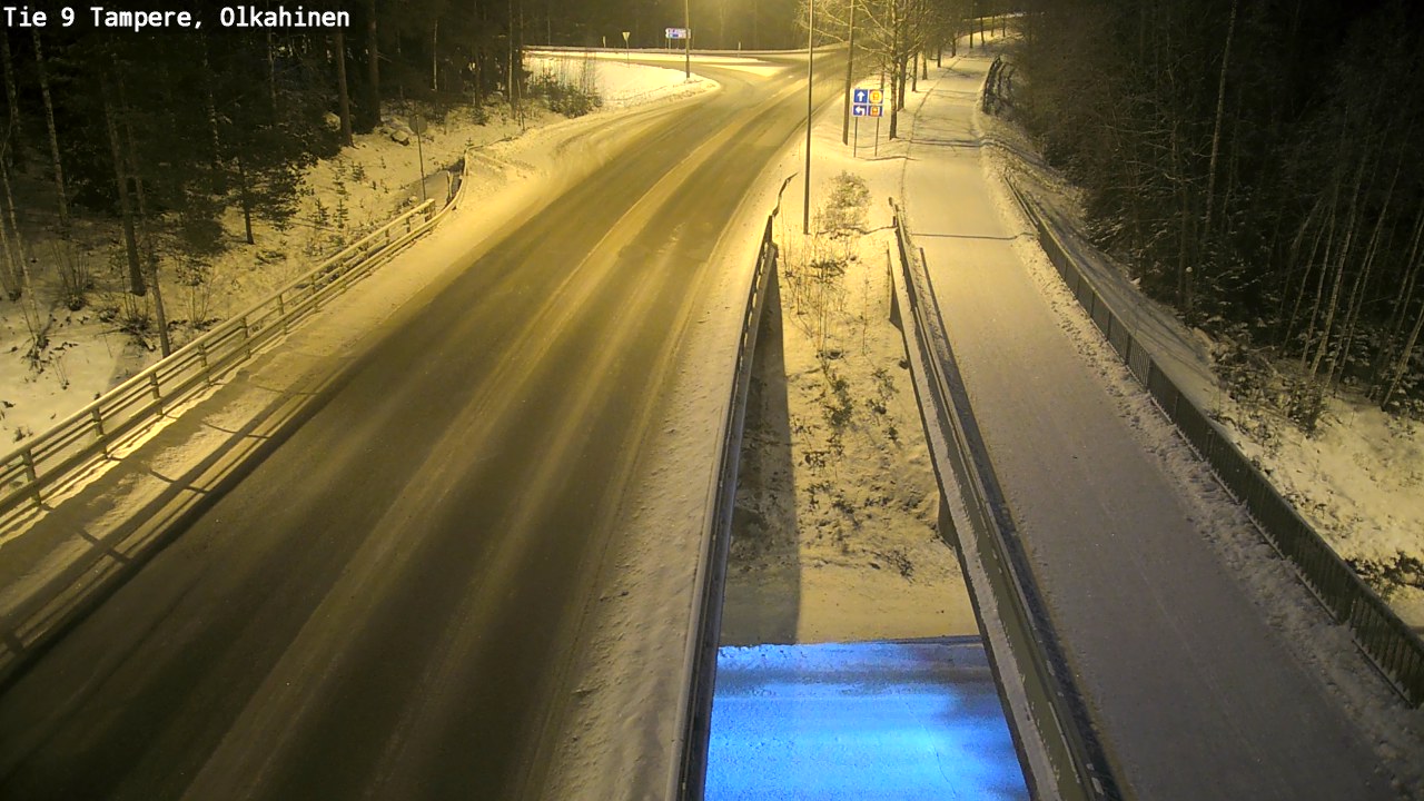 Weather Camera Image Road 9 Tampere, Olkahinen, Tampere, Pirkanmaa