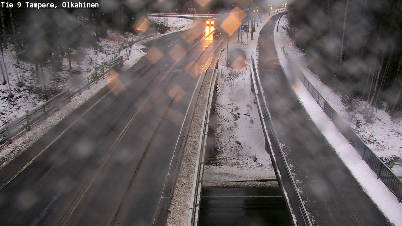 Weather Camera Image Road 9 Tampere, Olkahinen, Tampere, Pirkanmaa