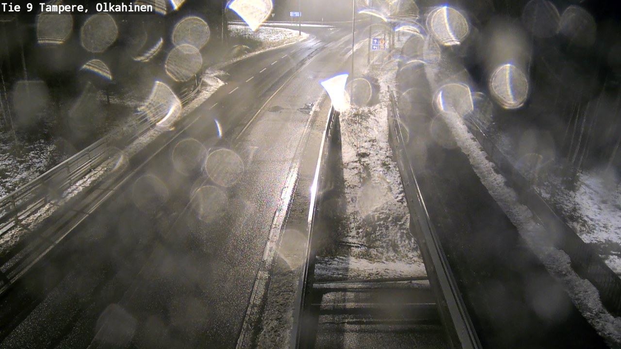 Weather Camera Image Road 9 Tampere, Olkahinen, Tampere, Pirkanmaa