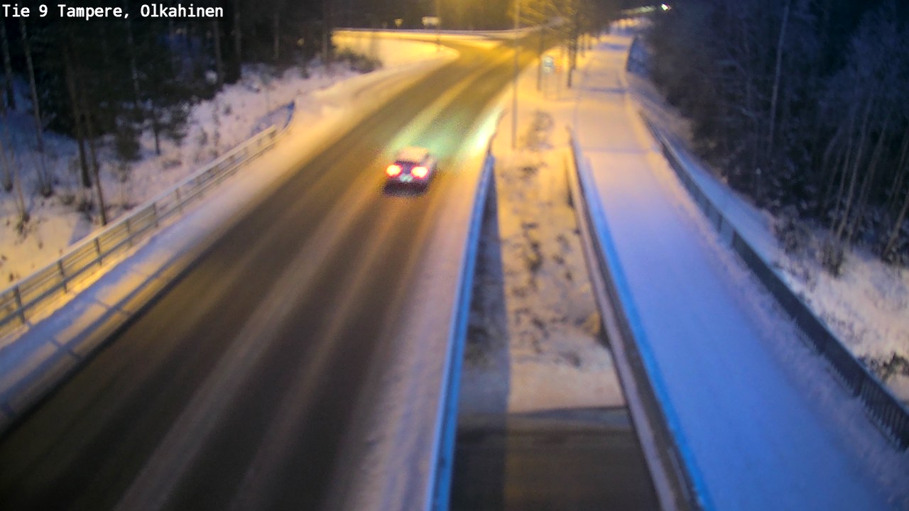 Weather Camera Image Road 9 Tampere, Olkahinen, Tampere, Pirkanmaa