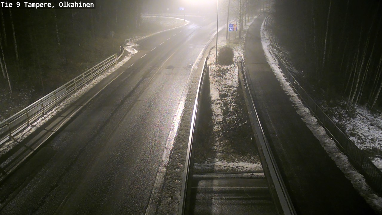 Weather Camera Image Road 9 Tampere, Olkahinen, Tampere, Pirkanmaa