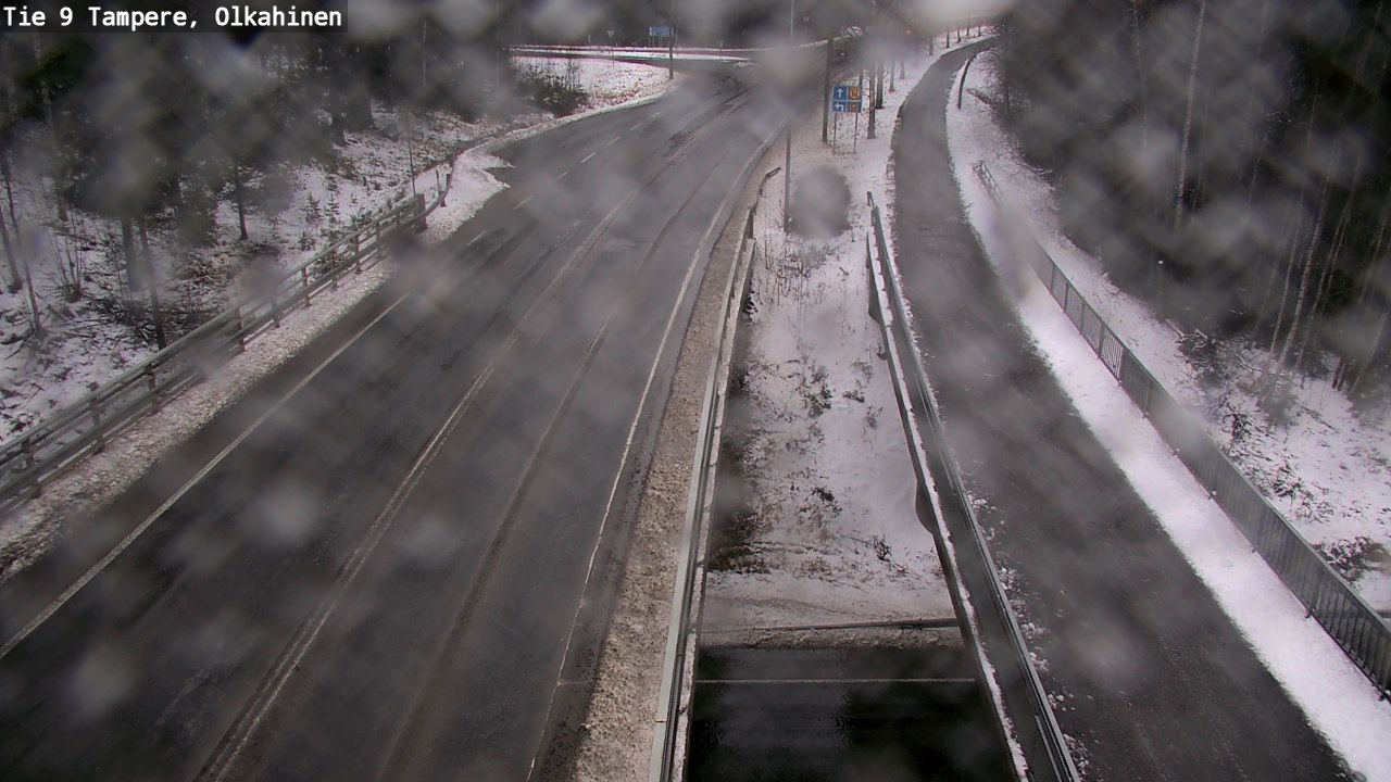 Weather Camera Image Road 9 Tampere, Olkahinen, Tampere, Pirkanmaa