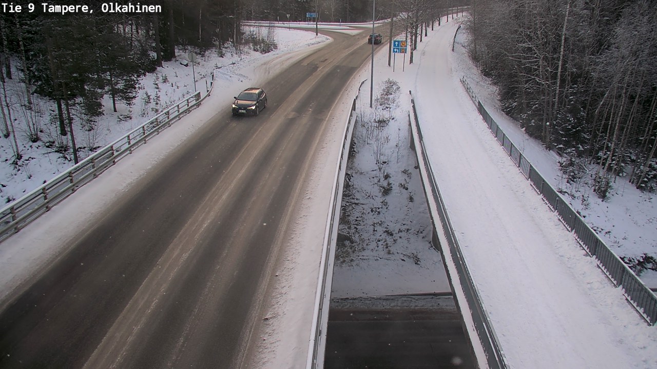 Weather Camera Image Road 9 Tampere, Olkahinen, Tampere, Pirkanmaa
