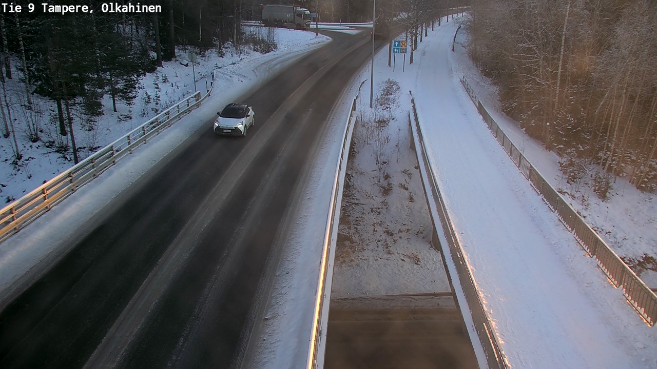 Weather Camera Image Road 9 Tampere, Olkahinen, Tampere, Pirkanmaa