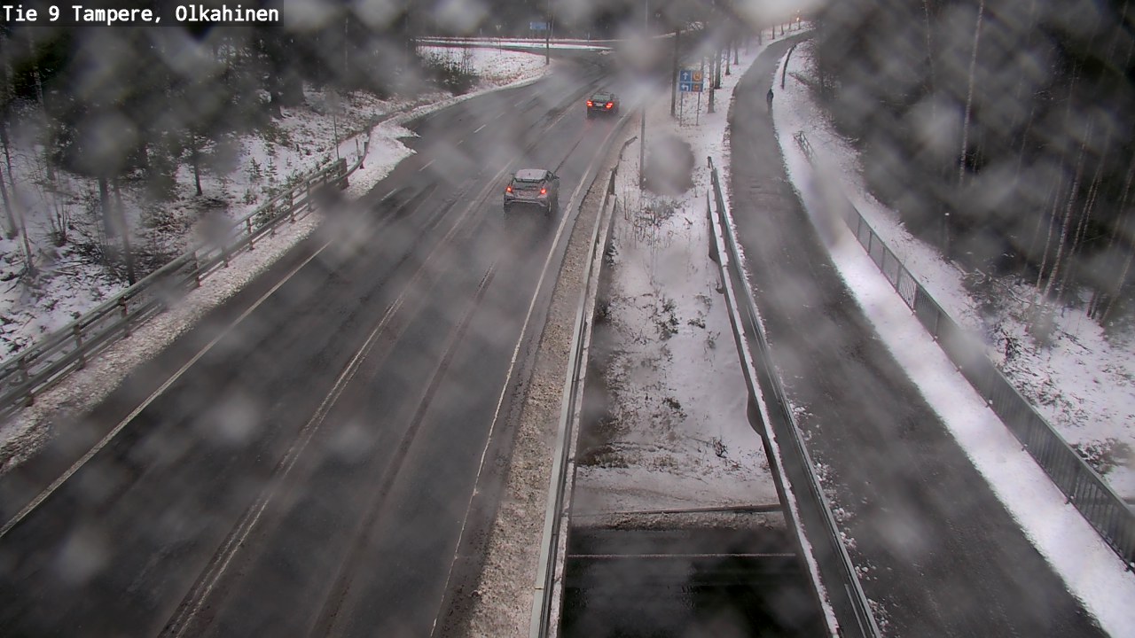 Weather Camera Image Road 9 Tampere, Olkahinen, Tampere, Pirkanmaa