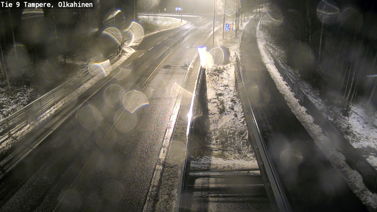 Weather Camera Image Road 9 Tampere, Olkahinen, Tampere, Pirkanmaa