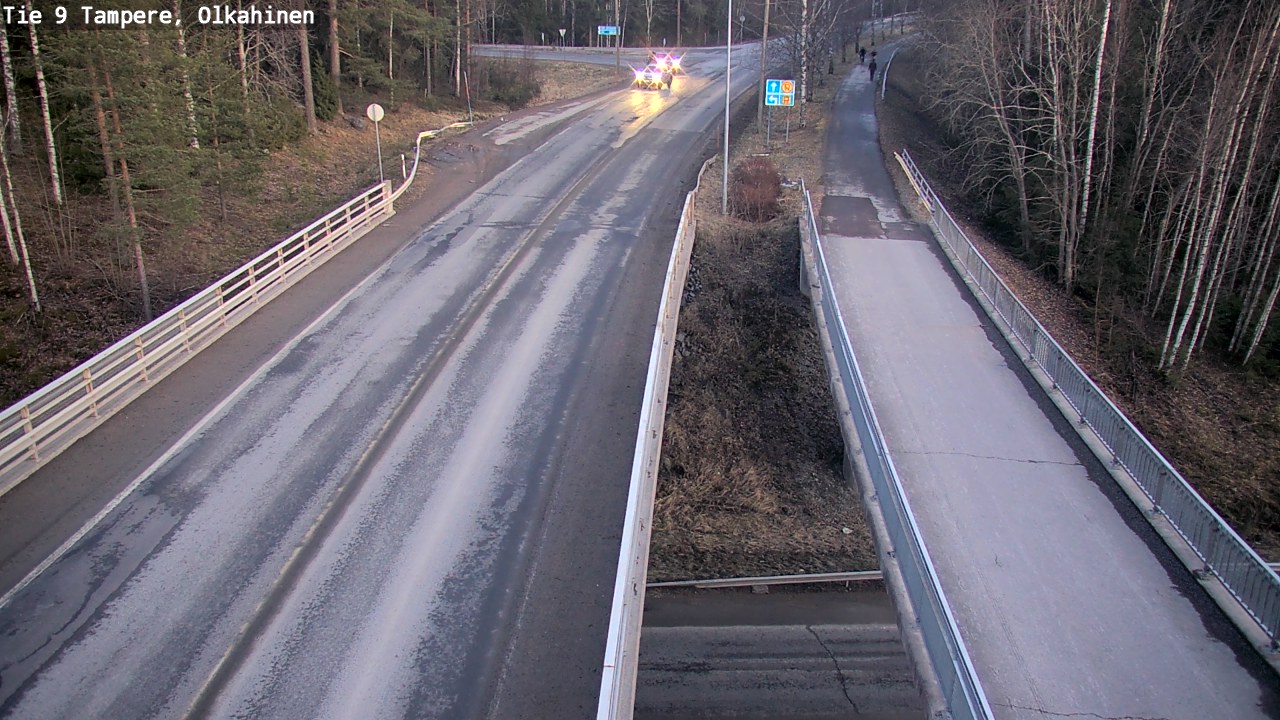 Weather Camera Image Väg 9 Tammerfors, Olkahinen, Tampere, Pirkanmaa