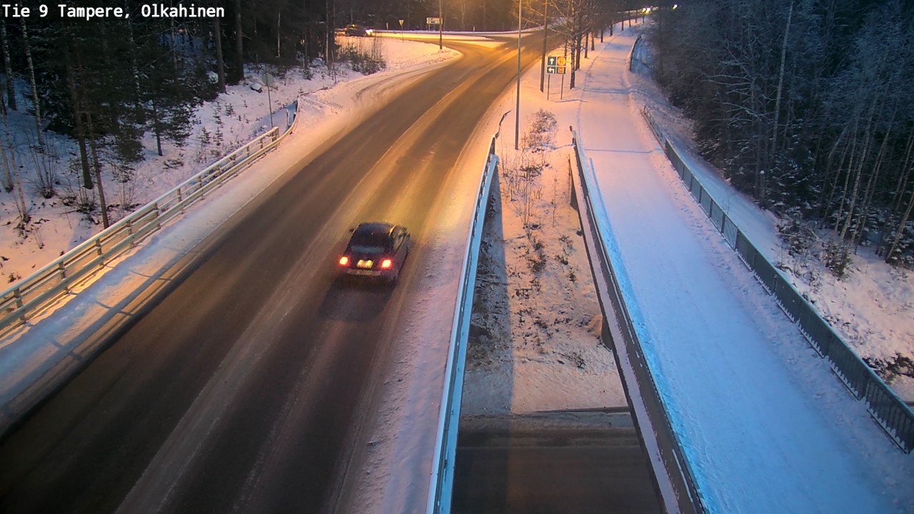 Weather Camera Image Road 9 Tampere, Olkahinen, Tampere, Pirkanmaa