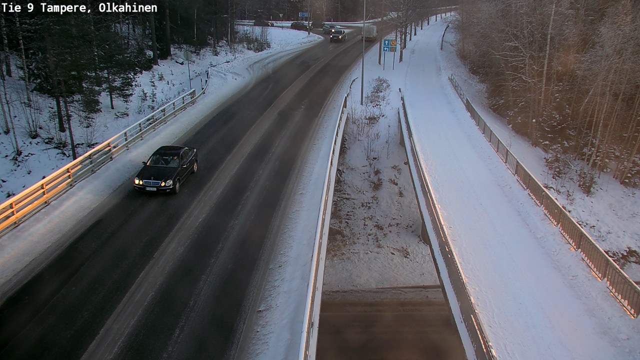 Weather Camera Image Road 9 Tampere, Olkahinen, Tampere, Pirkanmaa