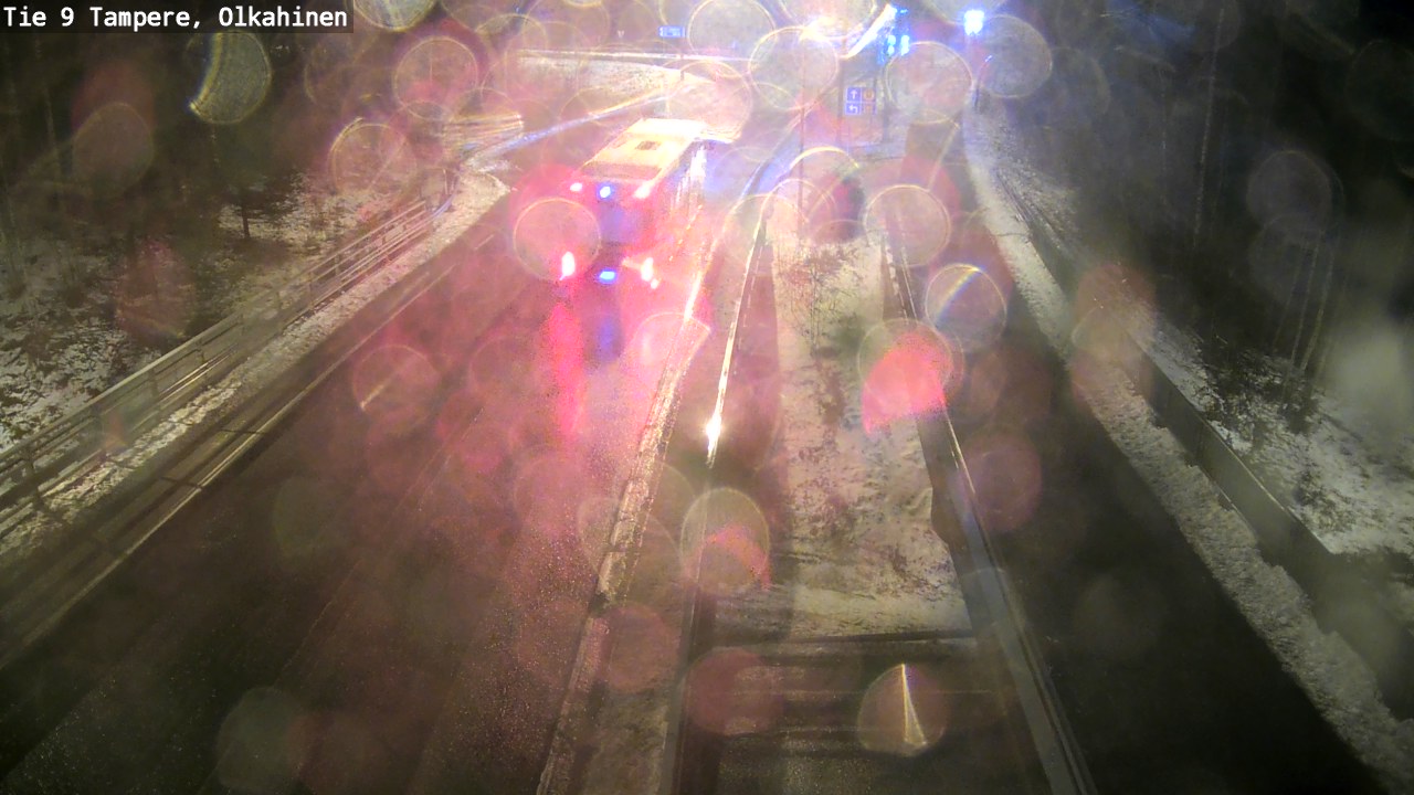 Weather Camera Image Road 9 Tampere, Olkahinen, Tampere, Pirkanmaa