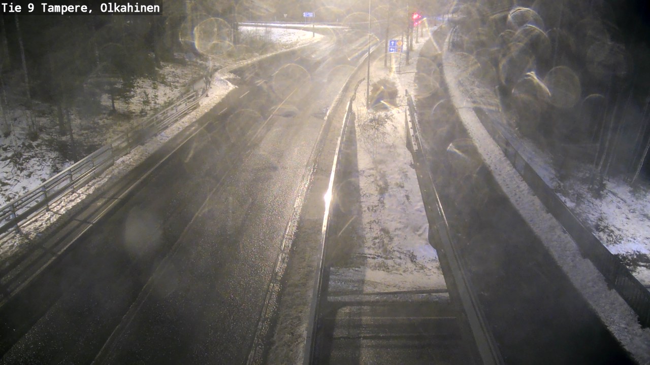 Weather Camera Image Road 9 Tampere, Olkahinen, Tampere, Pirkanmaa