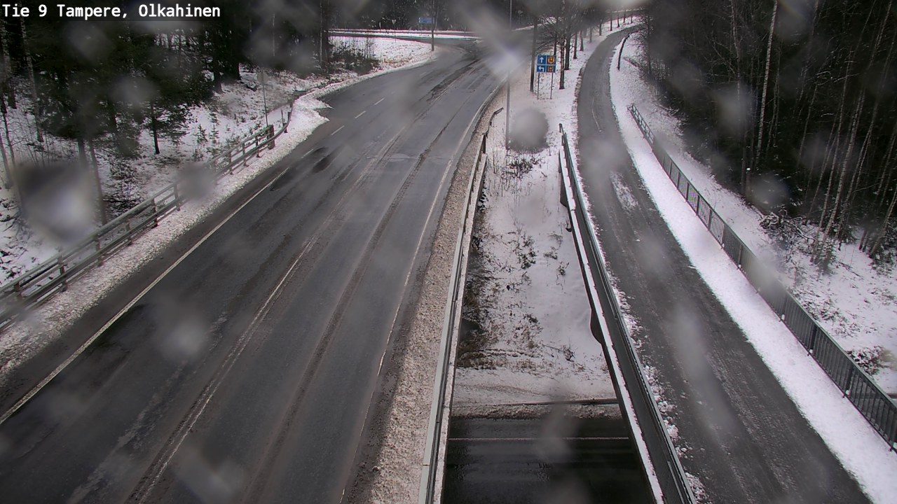 Weather Camera Image Road 9 Tampere, Olkahinen, Tampere, Pirkanmaa
