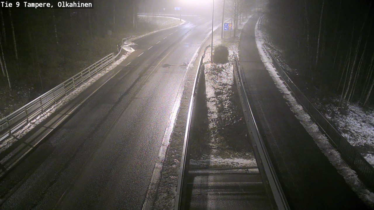 Weather Camera Image Road 9 Tampere, Olkahinen, Tampere, Pirkanmaa
