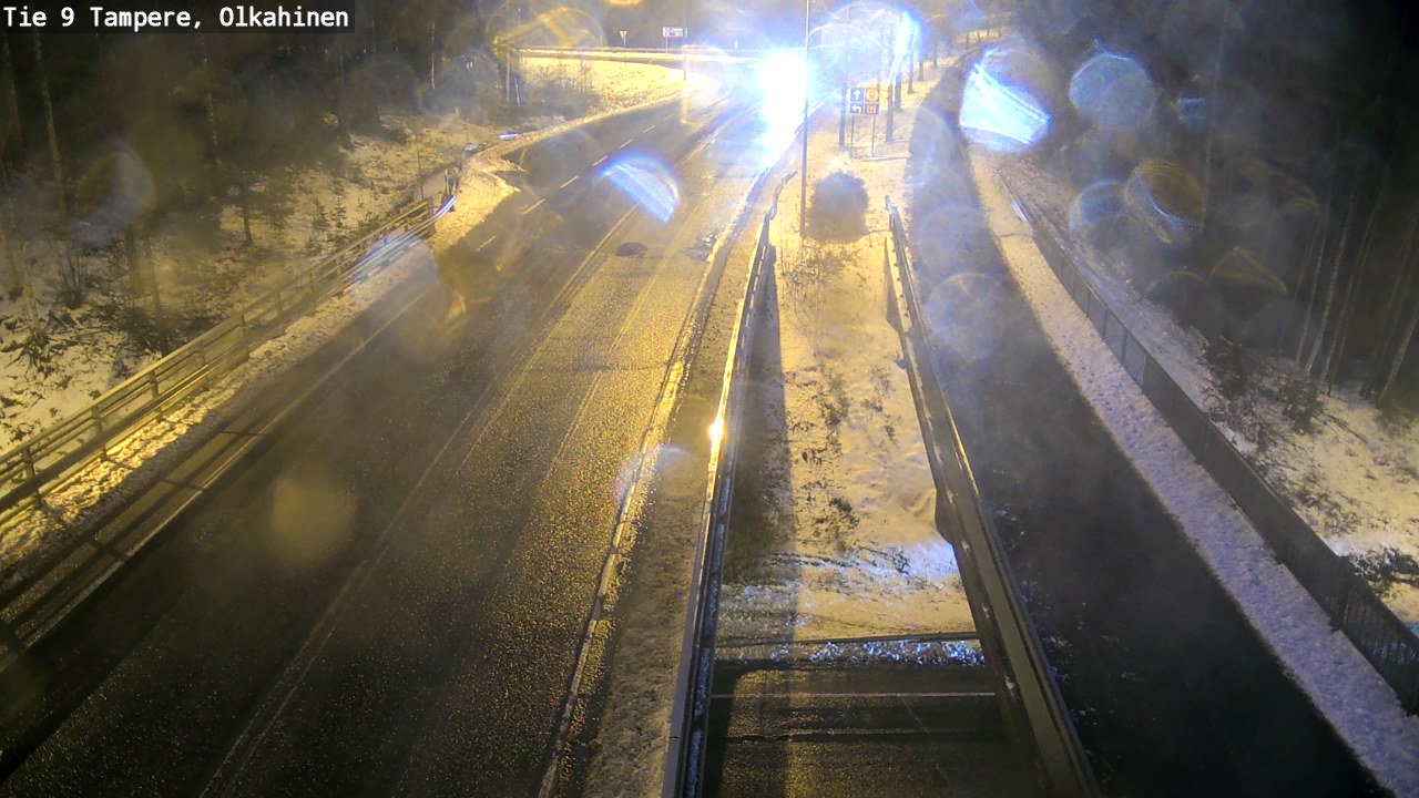Weather Camera Image Road 9 Tampere, Olkahinen, Tampere, Pirkanmaa