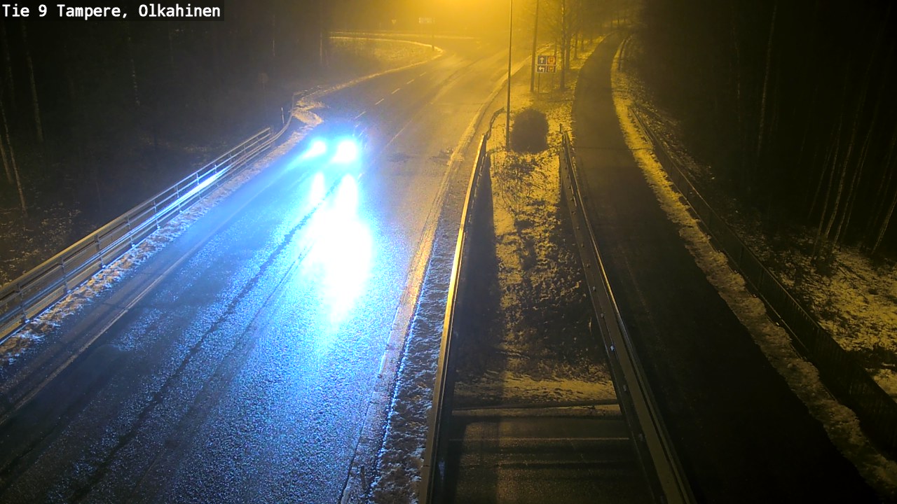 Weather Camera Image Road 9 Tampere, Olkahinen, Tampere, Pirkanmaa