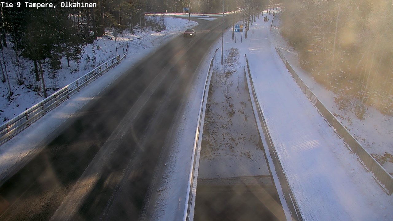 Weather Camera Image Road 9 Tampere, Olkahinen, Tampere, Pirkanmaa