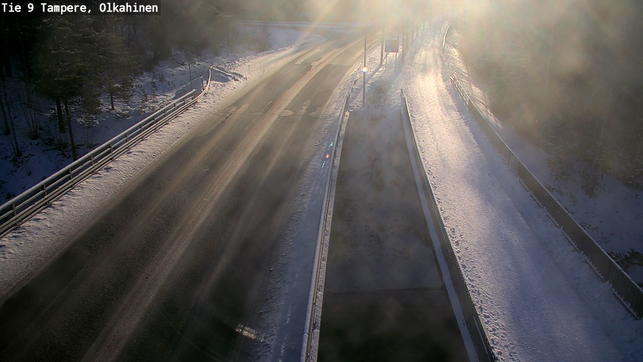 Weather Camera Image Road 9 Tampere, Olkahinen, Tampere, Pirkanmaa