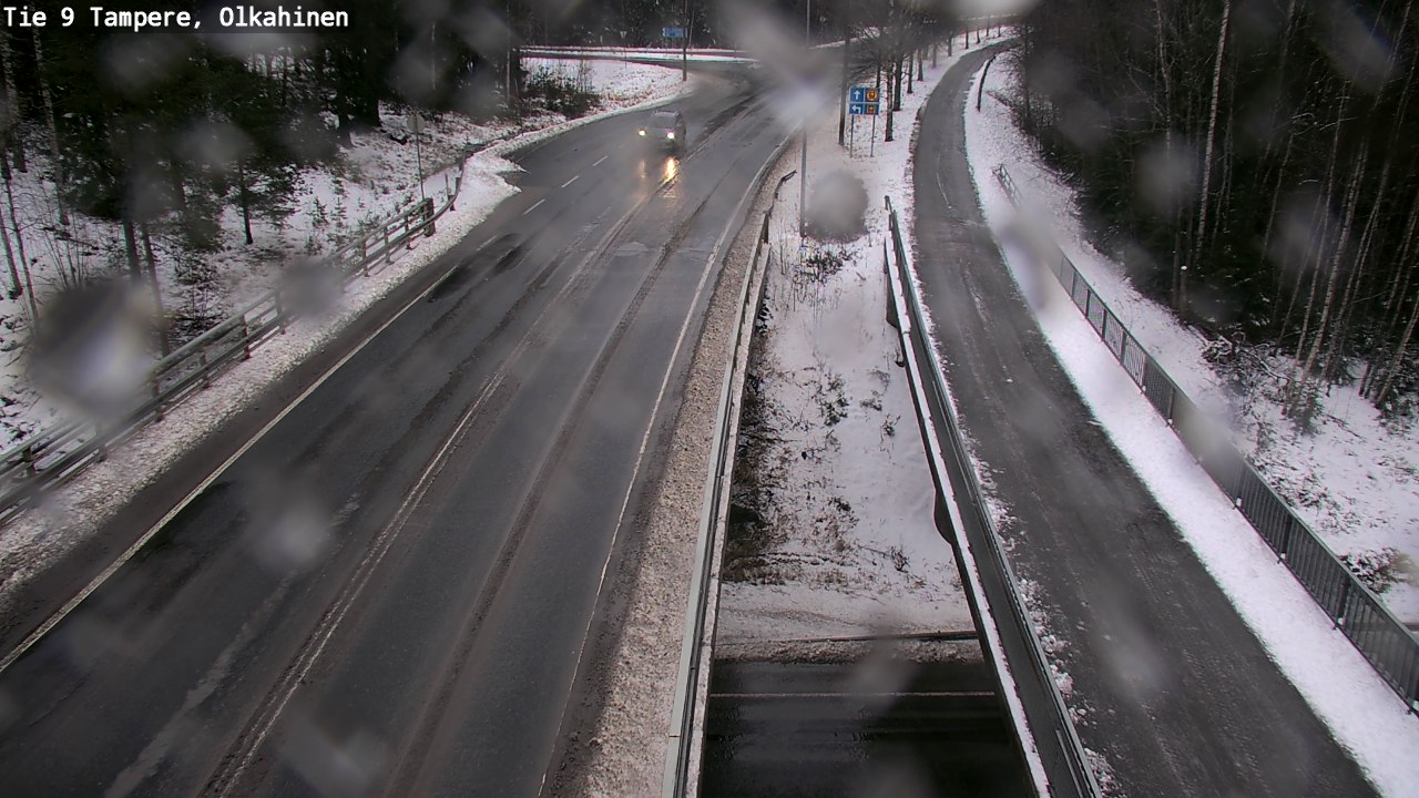 Weather Camera Image Road 9 Tampere, Olkahinen, Tampere, Pirkanmaa