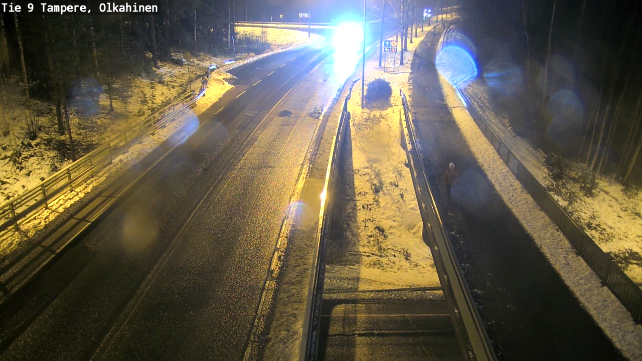 Weather Camera Image Road 9 Tampere, Olkahinen, Tampere, Pirkanmaa