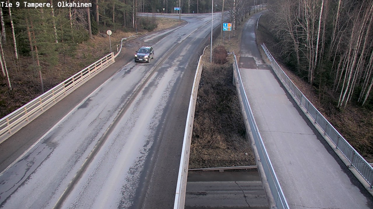 Weather Camera Image Väg 9 Tammerfors, Olkahinen, Tampere, Pirkanmaa