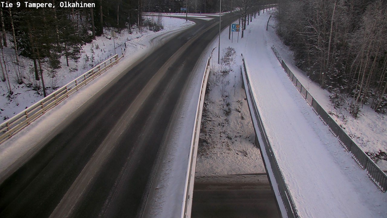 Weather Camera Image Road 9 Tampere, Olkahinen, Tampere, Pirkanmaa