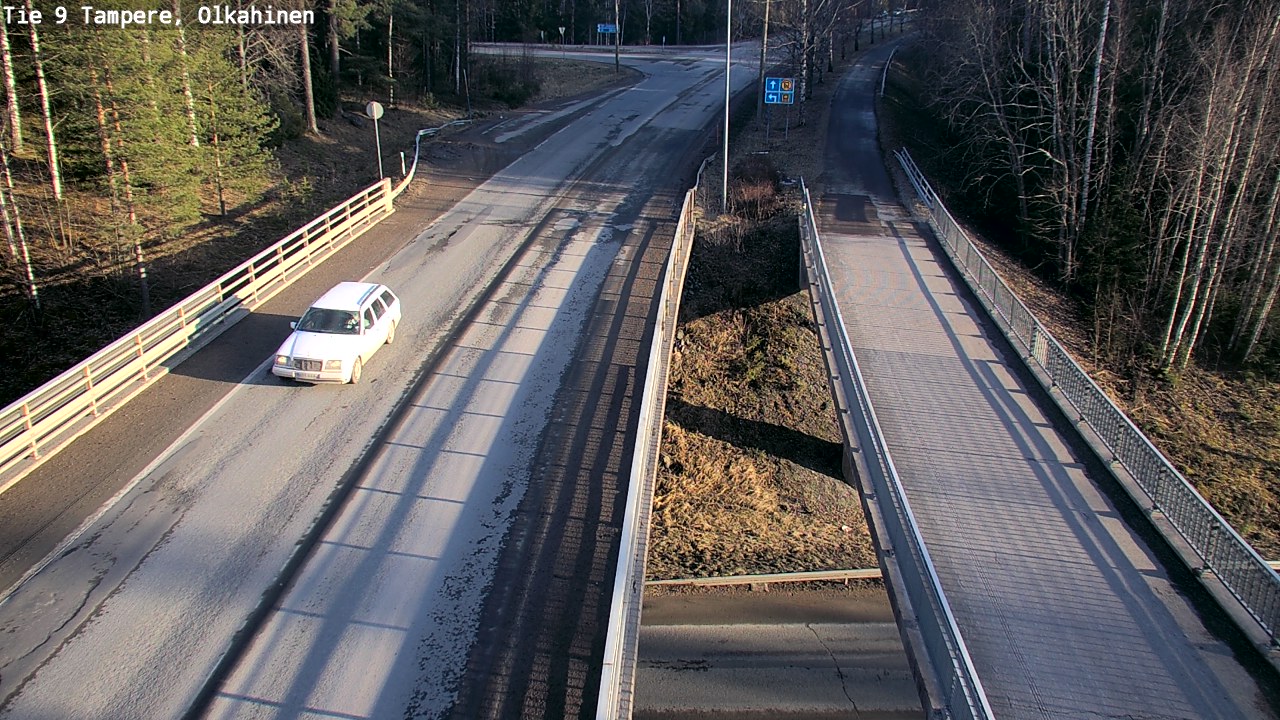 Weather Camera Image Road 9 Tampere, Olkahinen, Tampere, Pirkanmaa