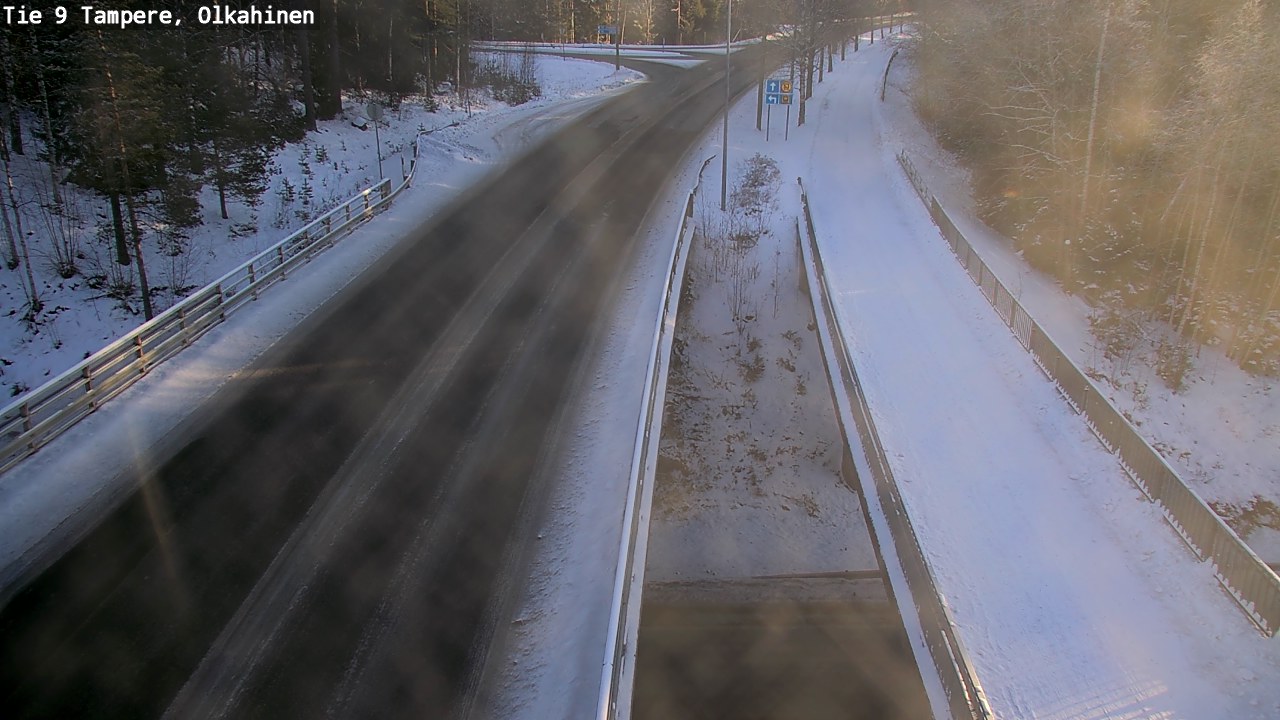 Weather Camera Image Road 9 Tampere, Olkahinen, Tampere, Pirkanmaa