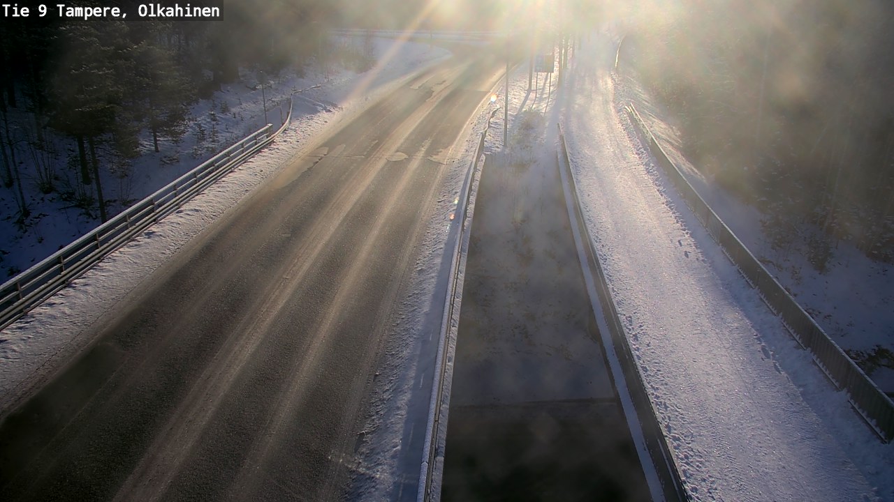Weather Camera Image Road 9 Tampere, Olkahinen, Tampere, Pirkanmaa