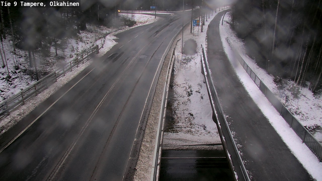 Weather Camera Image Road 9 Tampere, Olkahinen, Tampere, Pirkanmaa