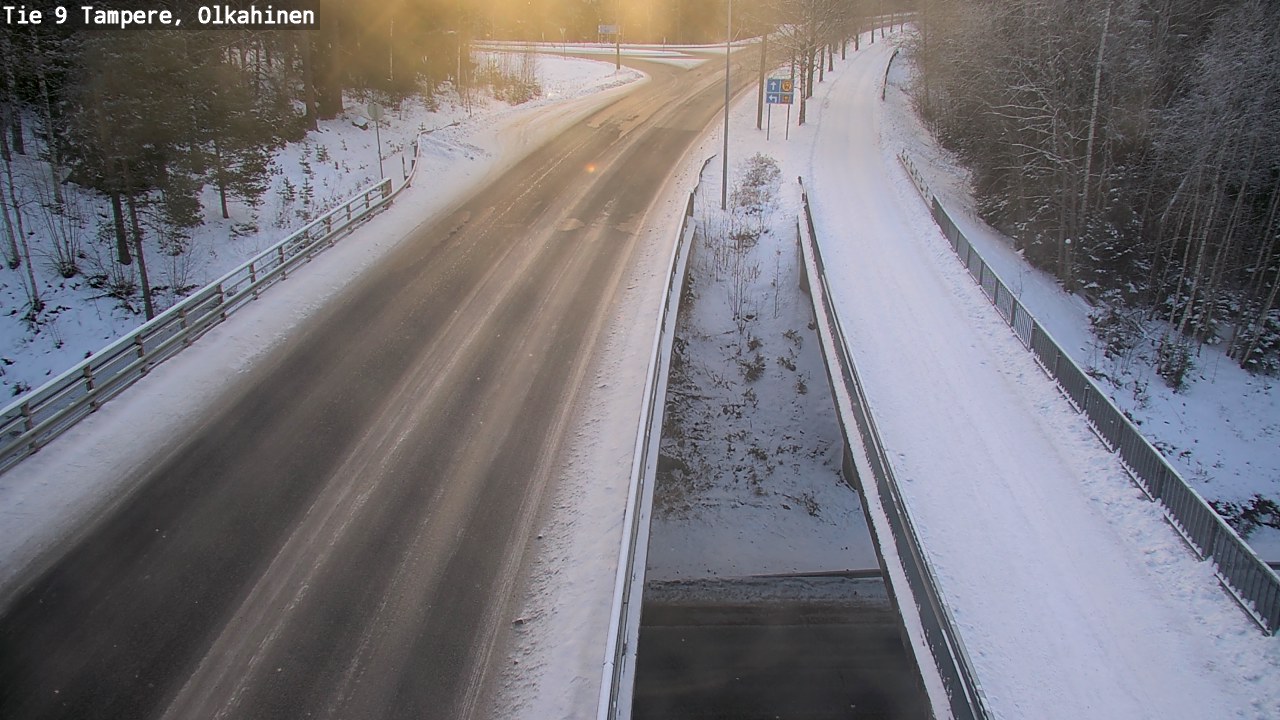 Weather Camera Image Road 9 Tampere, Olkahinen, Tampere, Pirkanmaa